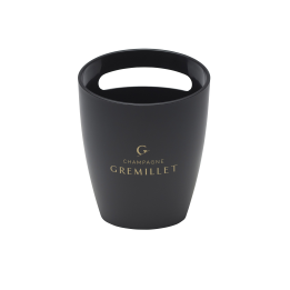 Black champagne bucket